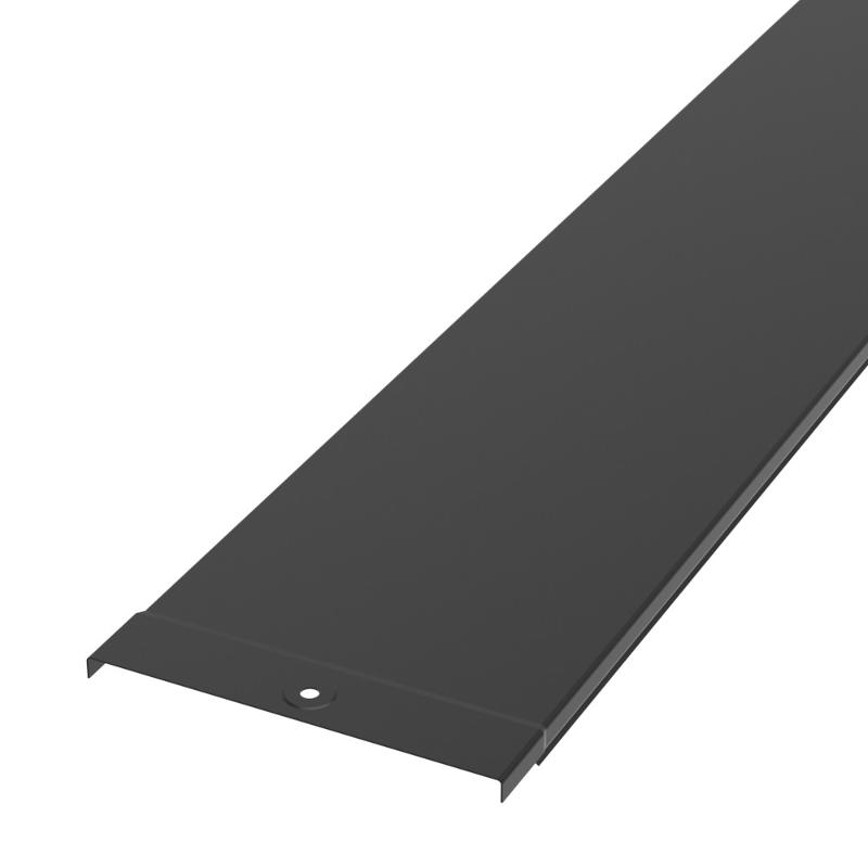 Крышка лотка 150х3000 (0,7 мм) RAL 9005 (24 м/уп)