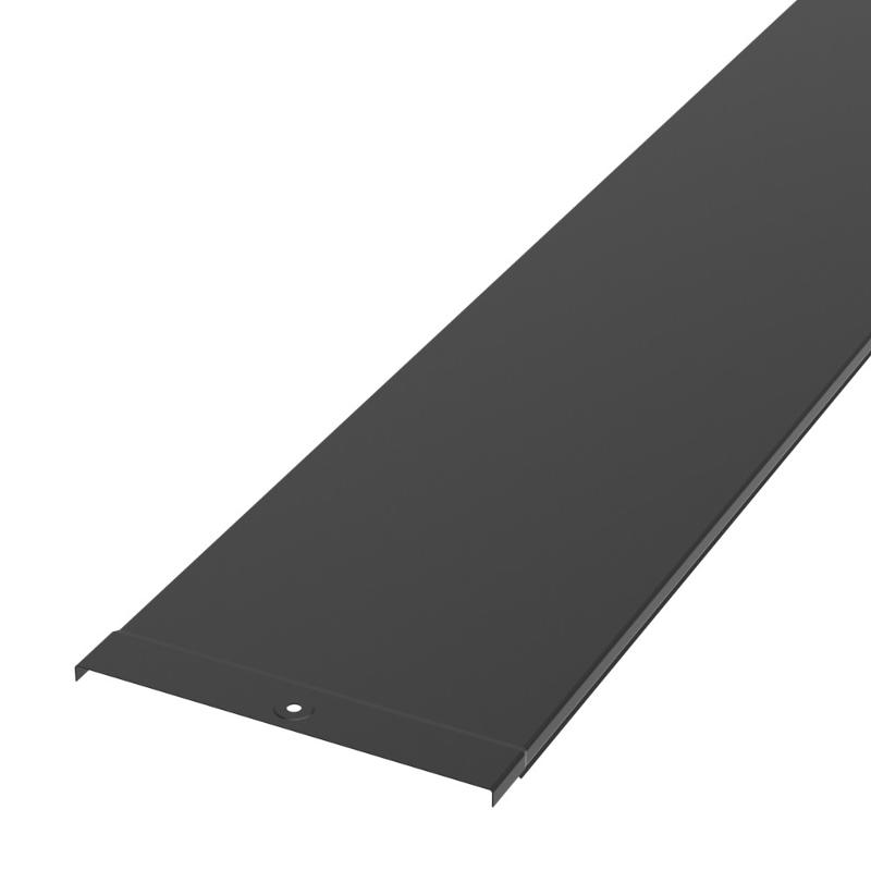 Крышка лотка 200х3000 (0,7 мм) RAL 9005 (24 м/уп)