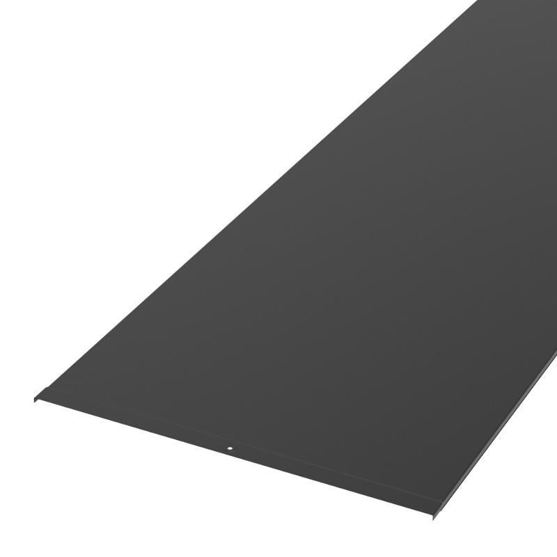 Крышка лотка 600х3000 (0,7 мм) RAL 9005 (6 м/уп)