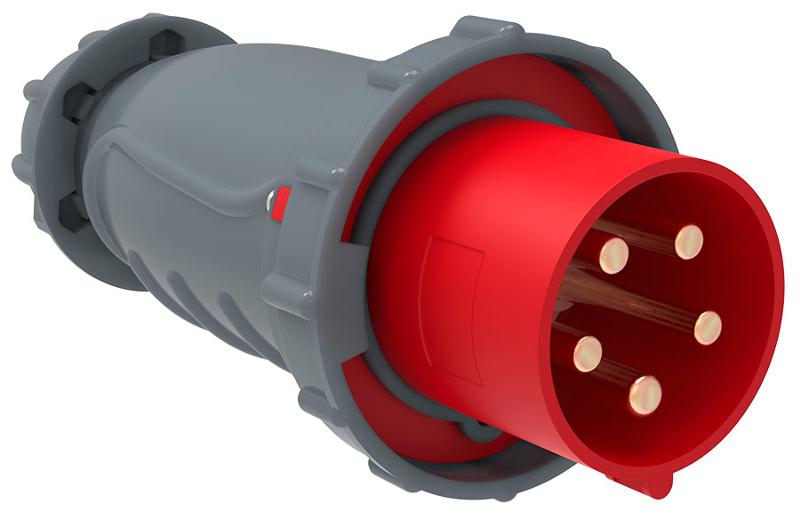 Вилка переносная ССИ-045 125А-6ч/200/346-240/415В 3Р+РЕ+N IP67 MAGNUM