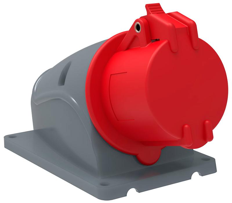 Розетка стационарная ССИ-114 16А-6ч/380-415В 3Р+РЕ IP44 MAGNUM