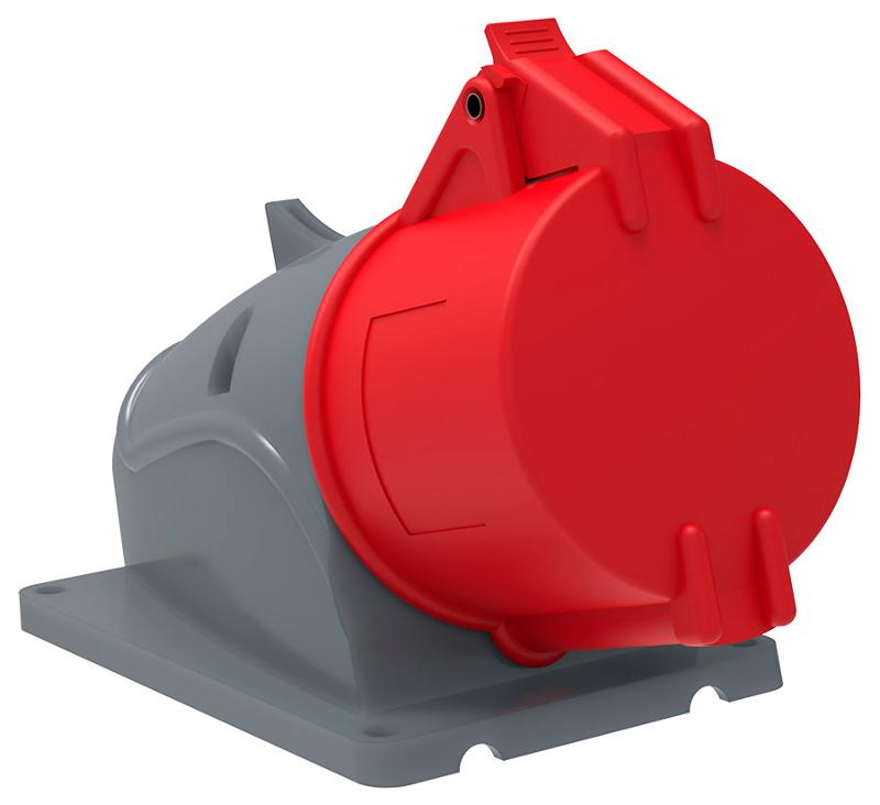 Розетка стационарная ССИ-125 32А-6ч/200/346-240/415В 3Р+РЕ+N IP44 MAGNUM