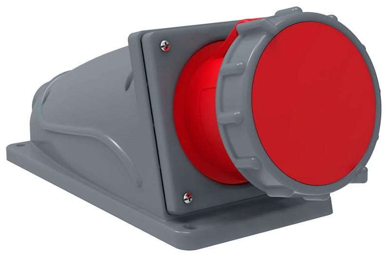 Розетка стационарная ССИ-134 63А-6ч/380-415В 3Р+РЕ IP67 MAGNUM