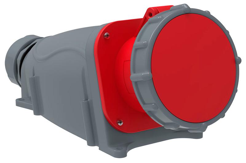 Розетка стационарная ССИ-135 63А-6ч/200/346-240/415В 3Р+РЕ+N IP67 MAGNUM