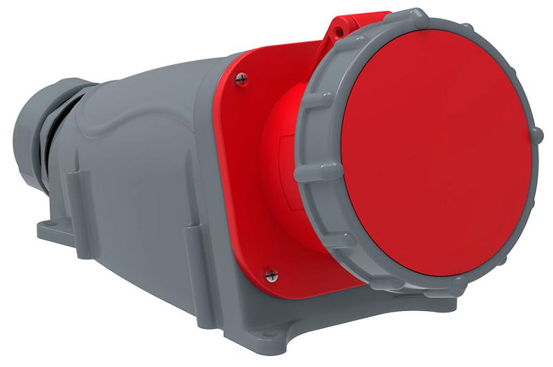 Розетка стационарная ССИ-145 125А-6ч/200/346-240/415В 3Р+РЕ+N IP67 MAGNUM