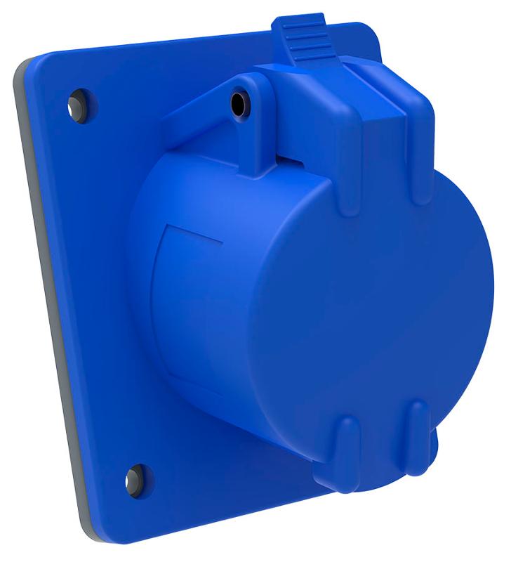 Розетка встраиваемая ССИ-413 16А-6ч/200-250В 2Р+PЕ IP44 MAGNUM