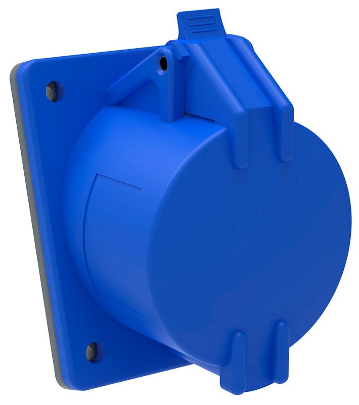 Розетка встраиваемая ССИ-423 32А-6ч/200-250В 2Р+PЕ IP44 MAGNUM