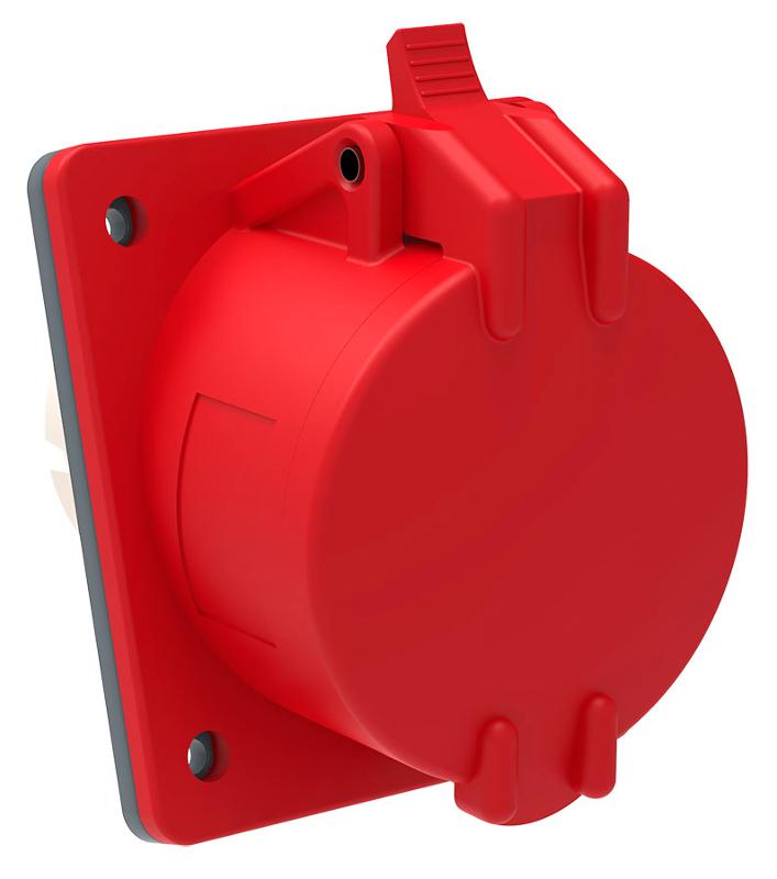 Розетка встраиваемая ССИ-424 32А-6ч/380-415В 3Р+PЕ IP44 MAGNUM