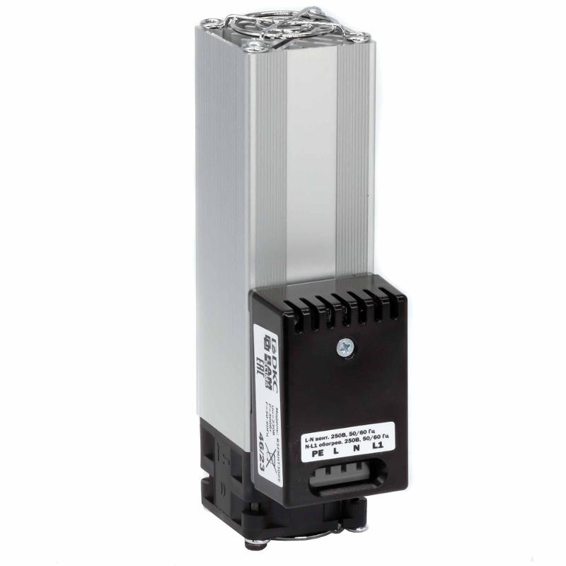 Обогреватель компактный с вентилятором, P=300W, 230V
