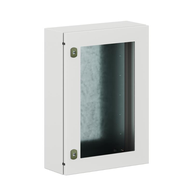 Корпус навесной уличный ST Outdoor с М/П с прозрачной дверью ВxШxГ 700x500x200 мм, IP66