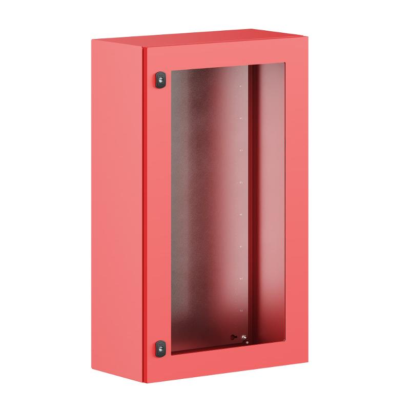 Корпус навесной ST с М/П с прозрачной дверью ВxШxГ 800x600x400 мм, RAL3020, IP66