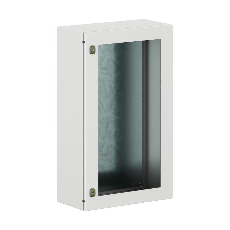 Корпус навесной уличный ST Outdoor с М/П с прозрачной дверью ВxШxГ 1000x600x300 мм, IP66