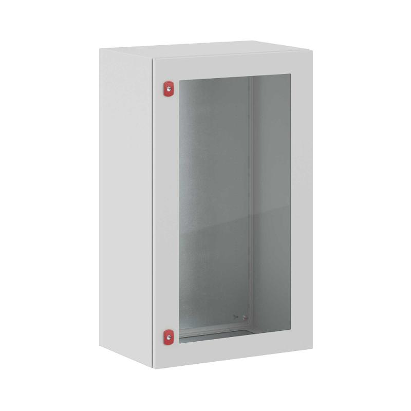 Корпус сварной навесной ST с прозрачной дверью и М/П ВхШхГ 1000 x 600 x 400