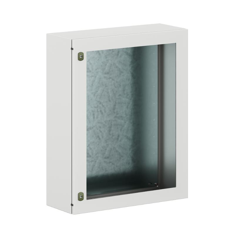 Корпус навесной уличный ST Outdoor с М/П с прозрачной дверью ВxШxГ 1000x800x300 мм, IP66
