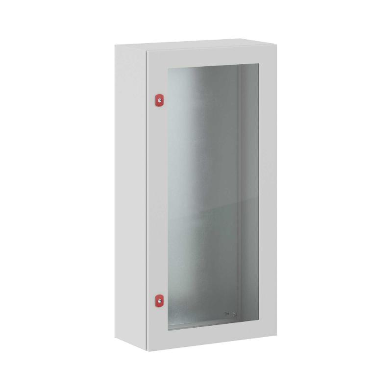Корпус сварной навесной ST с прозрачной дверью и М/П ВхШхГ 1200 x 600 x 300