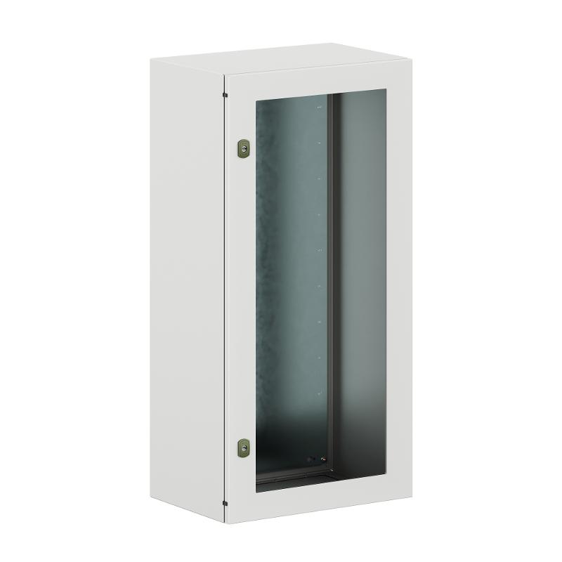 Корпус навесной уличный ST Outdoor с М/П с прозрачной дверью ВxШxГ 1200x600x400 мм, IP66