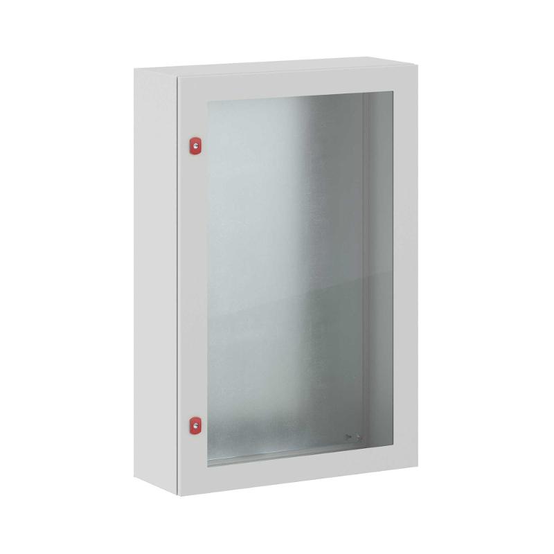 Корпус сварной навесной ST с прозрачной дверью и М/П ВхШхГ 1200 x 800 x 300