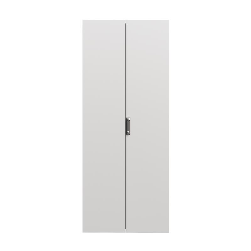 Дверь двойная сплошная IT-CQE 1800x600, RAL7035
