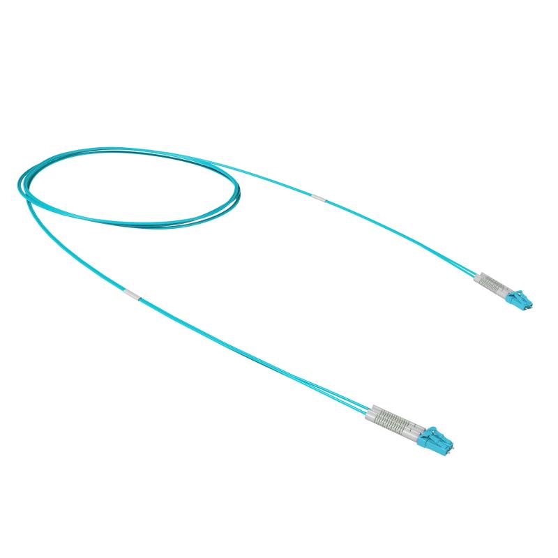 Оптический коммутационный шнур двухволоконный (Duplex) flexible boot LC/UPC - LC/UPC 50/125 (OM3), 2 м