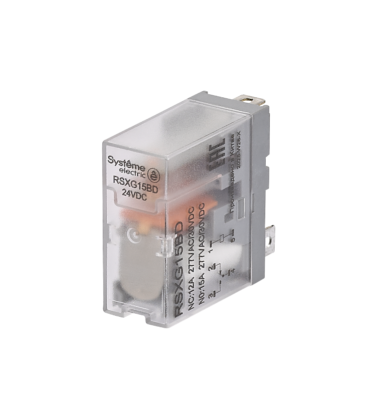 Реле 12A 1CO 24VDC