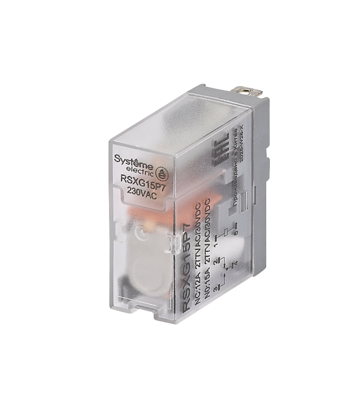 Реле 12A 1CO 230VAC