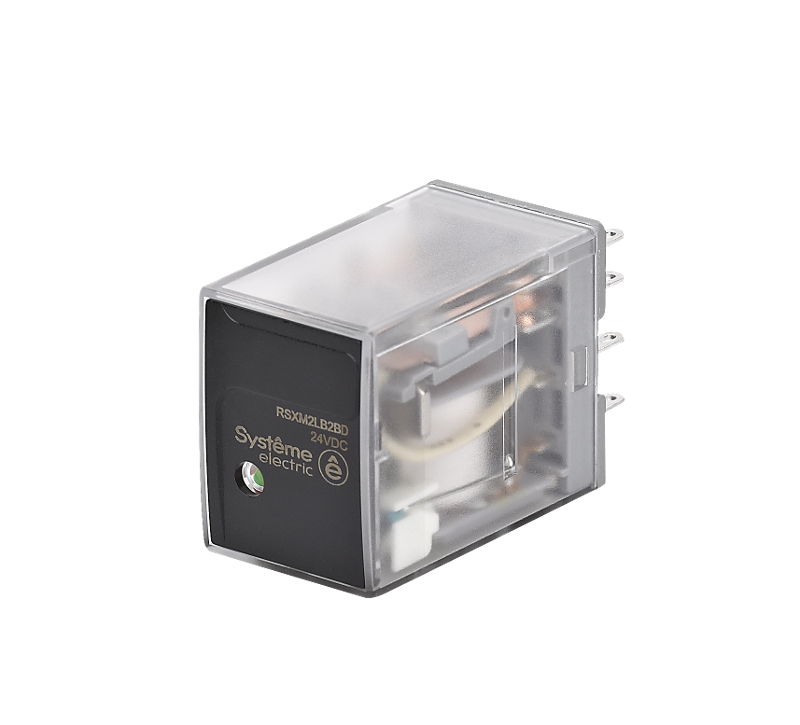 Реле 6.5A 2CO 24VDC LED
