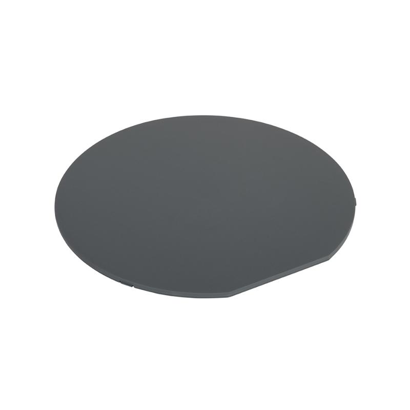 Simon Connect Накладка на люк в пол на 3 S-модуля (6 модулей К45) SF300C-1, KF300C-1, круглая, серый