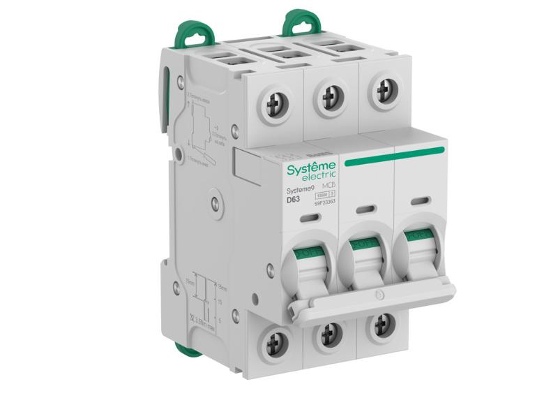 Systeme9 Автоматический выключатель (АВ) D 63A 3P 10kA 400В