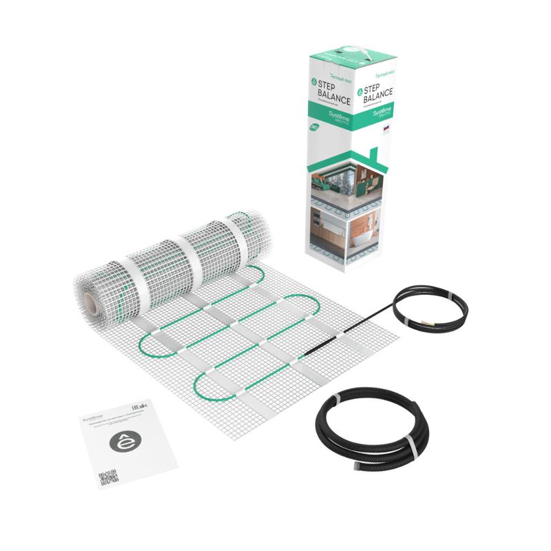STEP BALANCE Мат нагревательный SBM150030, 150 Вт/м2, 450 Вт, 3 м2