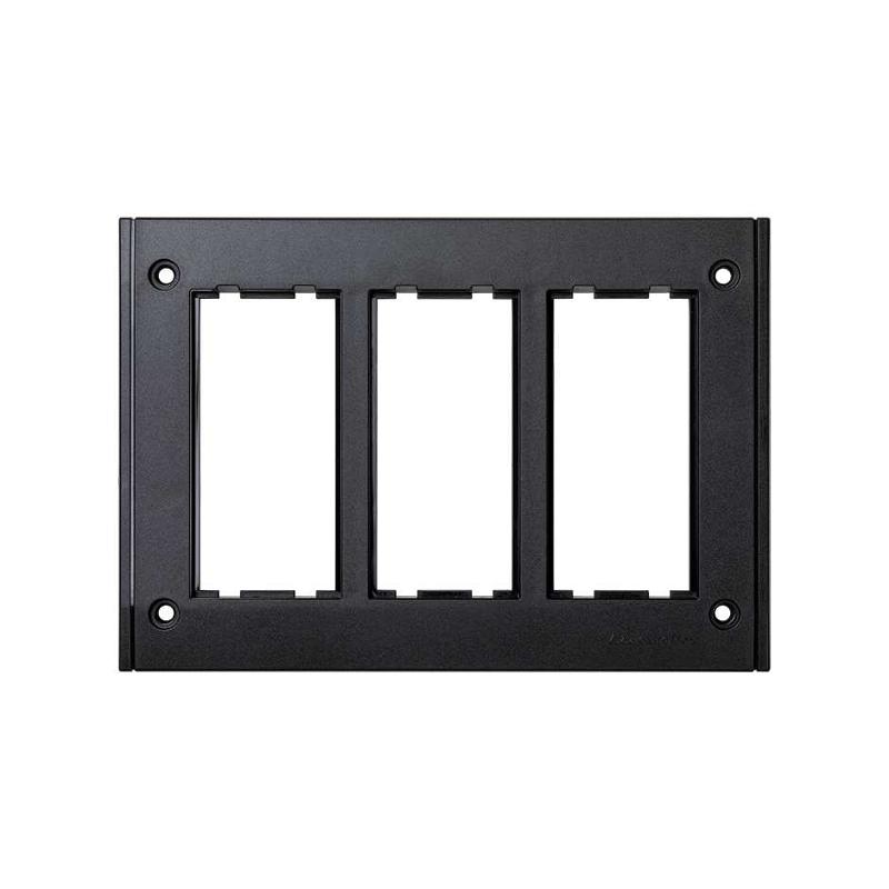 Simon Connect Рамка на 3 S-модуля к монт.коробке SBM250, Сима Про, графит