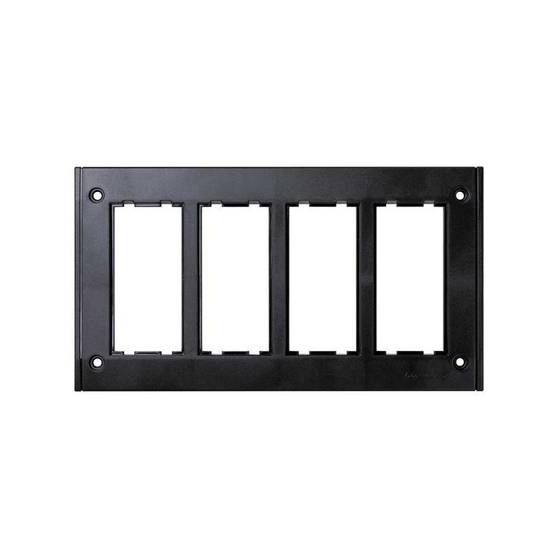 Simon Connect Рамка на 4 S-модуля к монт.коробке SBM250, Сима Про, графит