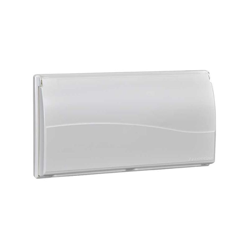 Simon Connect Рамка на 4 S-модуля с крышкой к монт.коробке SBM250, Сима Про, SC, белый