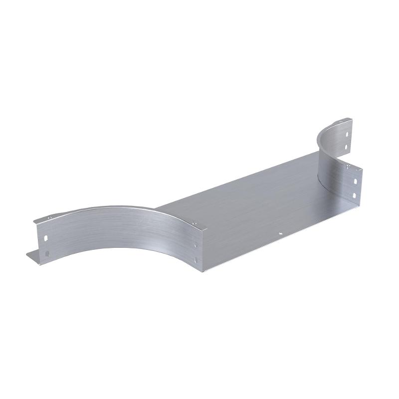 Ответвитель универсальный 50х400, 1,2 мм, горячий цинк, в комплекте с крепежными элементами и соединительными пластинами
