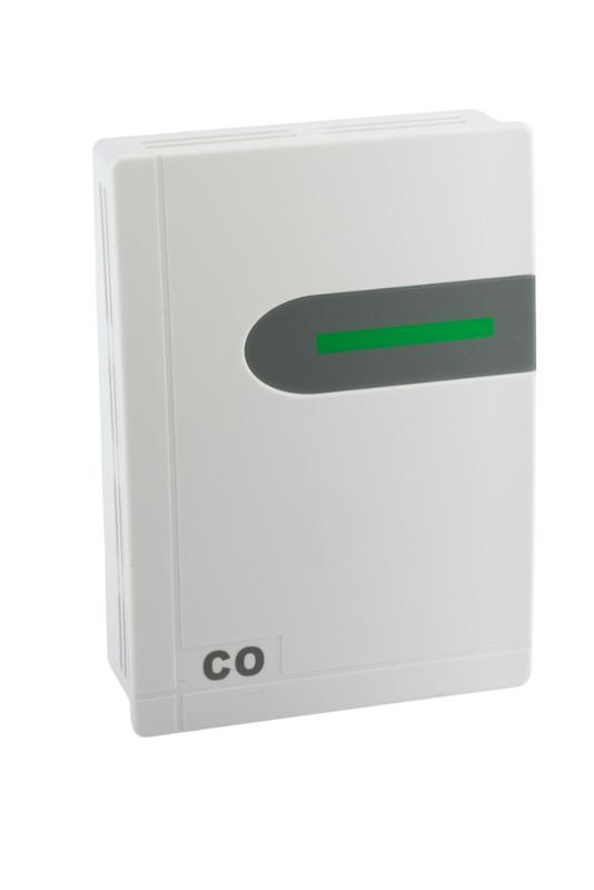 Датчик CO, для гаражей, 100PPM ModbusRTU ~/=18…24В