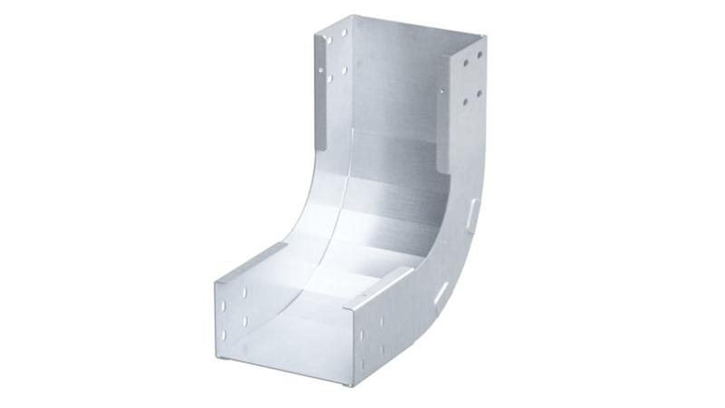 Угол вертикальный внутренний 90 град 50х200, 1,5 мм, цинк-ламель, в комплекте с крепежными элементами и соединительнымипластинами