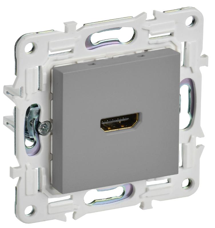 SKANDY Розетка HDMI SK-H01Gr серый