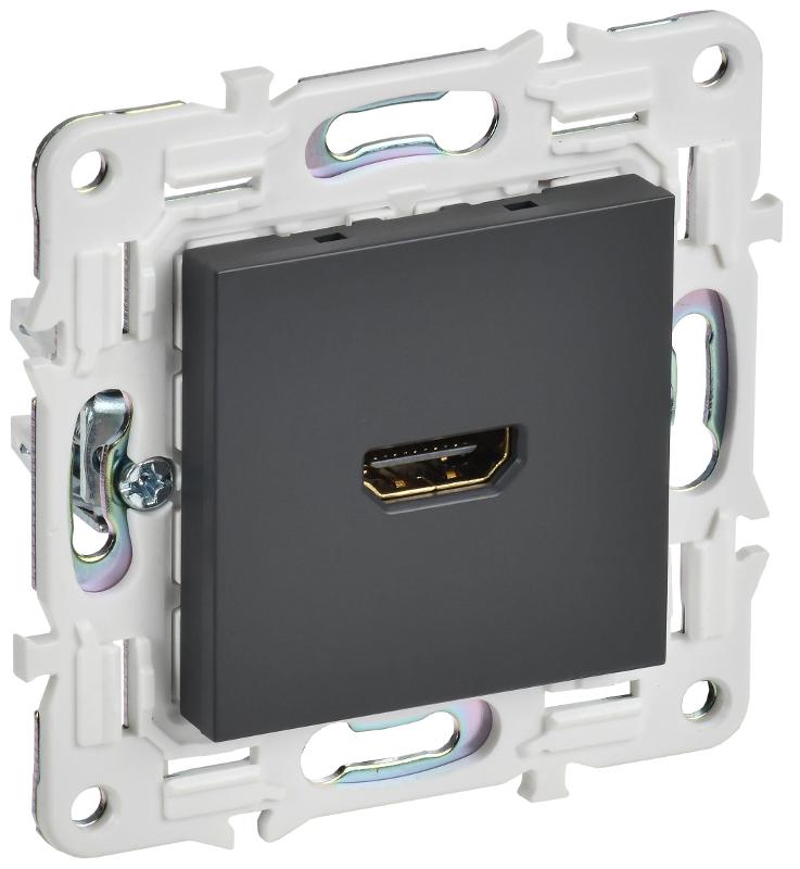 SKANDY Розетка HDMI SK-H01T титан