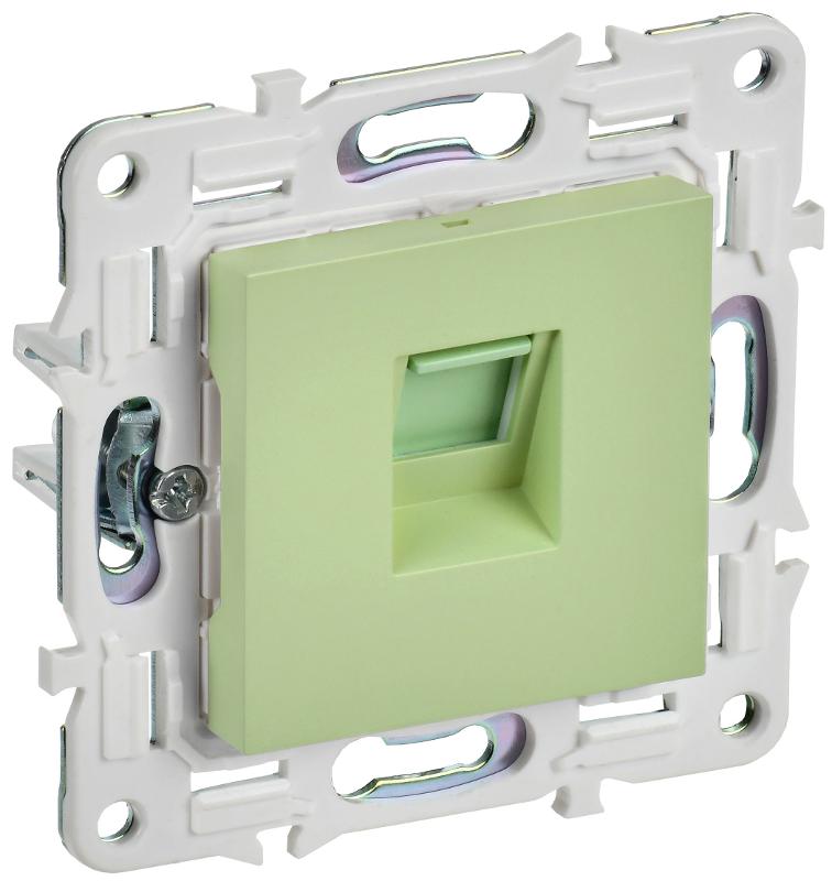 SKANDY Розетка компьютерная RJ45 кат.6 SK-K02M мятный