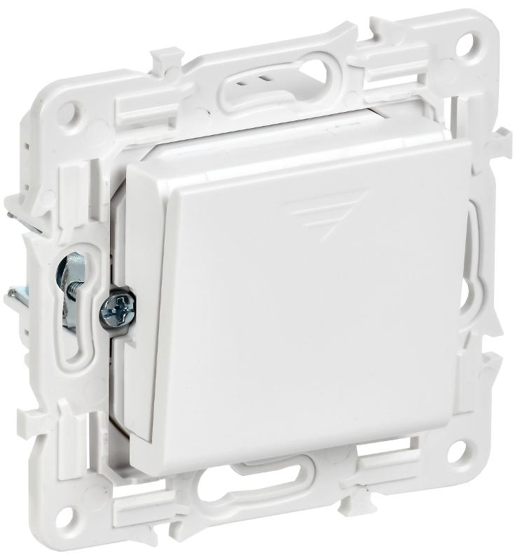 SKANDY Выключатель карточный 30А SK-V15W арк. бел.