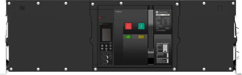 ВОЗДУШНЫЙ АВТ.ВЫКЛ.SYSTEMEPACT ACB63H 5000A 4P 6.0H СТАЦ,ГП MCH+MX+XF AC230V