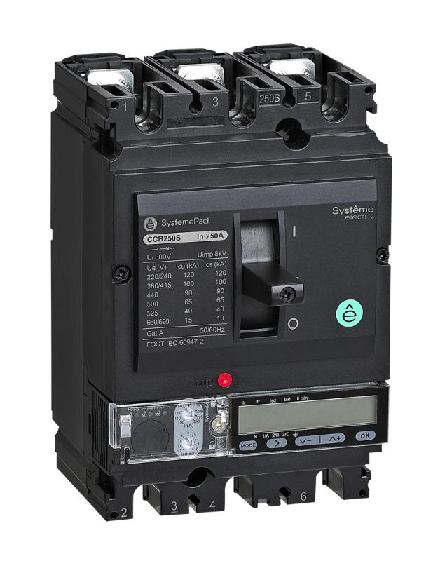 АВТ.ВЫКЛ SYSTEMEPACT CCB160 50KA 3P3D S5.2E 160A