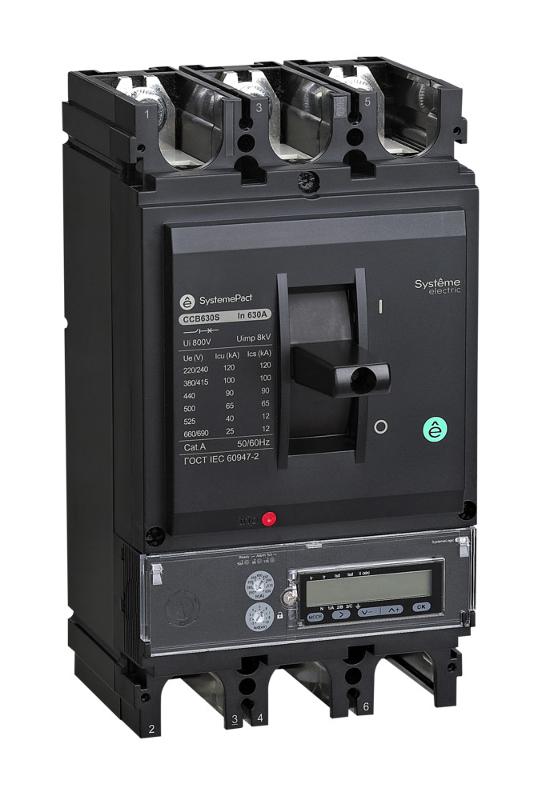 АВТ.ВЫКЛ SYSTEMEPACT CCB630 100KA 3P3D S5.3E 630A РЫЧАГ