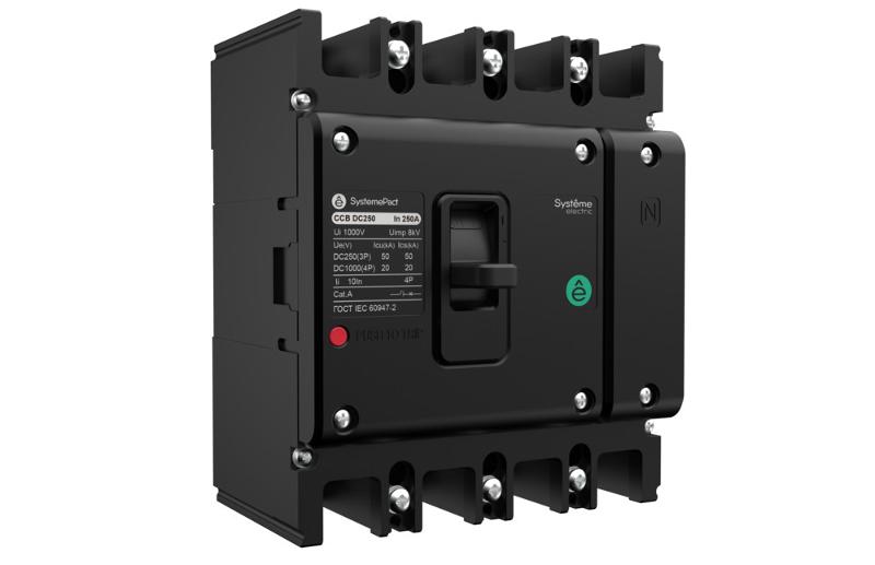 АВТ ВЫКЛ. SPD250 3P 50КА 500В ПОСТ.ТОК / 4P 20КА 3P TMD125 750В ПОСТ.ТОК