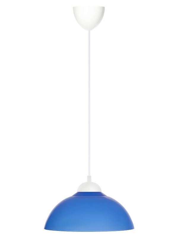 Светильник НСБ 1122/1 "Home mini" 15 Вт, Е27, синий, шнур белый