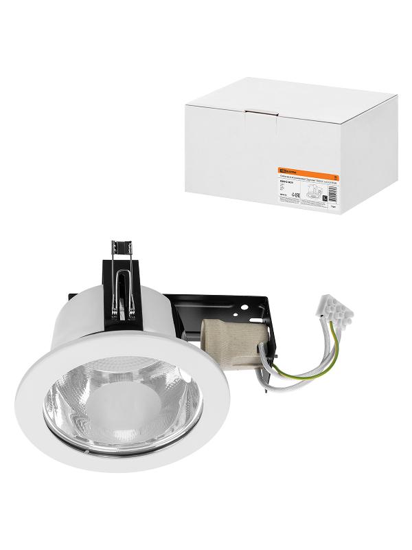 Светильник встраиваемый под лампу ЛВО 05 Downlight 13Вт КЛЛ Е27 IP20