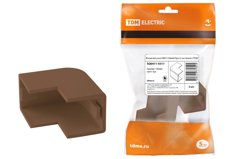 Внешний угол КМН 100х60 бук (2 шт./комп.)
