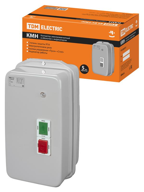 КМН46562 65А в оболочке с индикатором Ue=380В/АС3 IP54