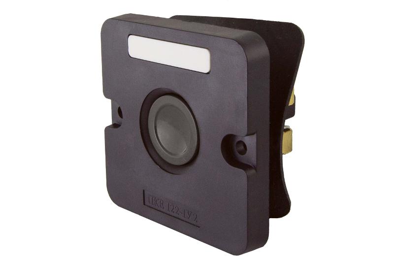 Пост кнопочный ПКЕ 122-1 черный IP40