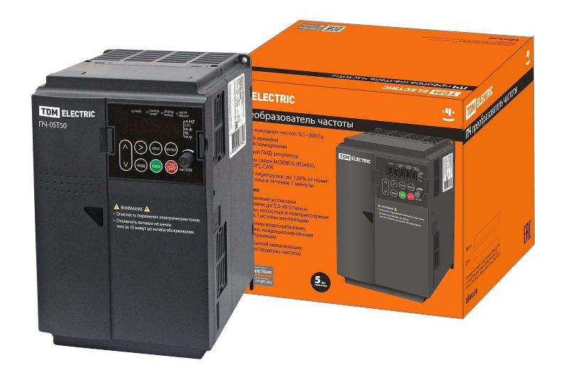 Преобразователь частоты ПЧ-05T50 380В 5,5кВт
