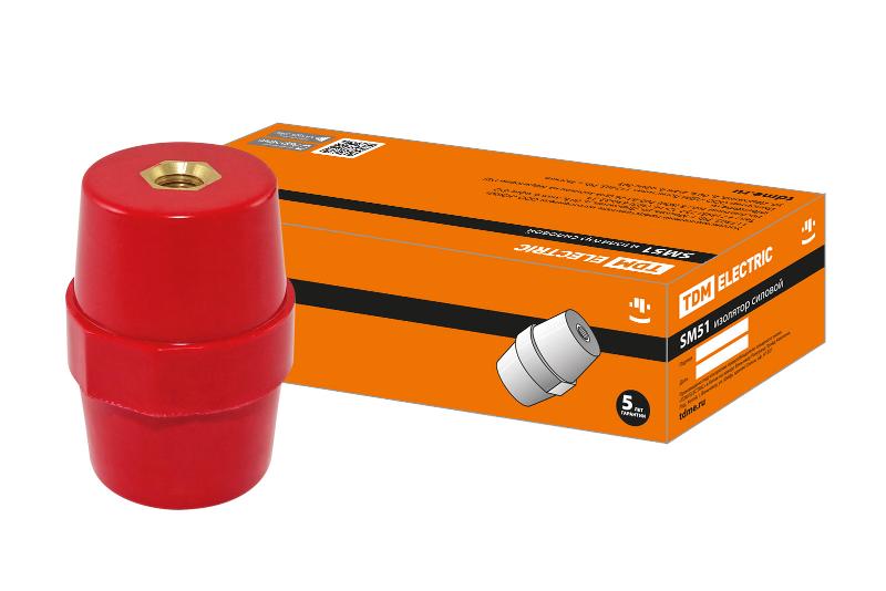 Изолятор SM51 силовой H51xD35xM10мм